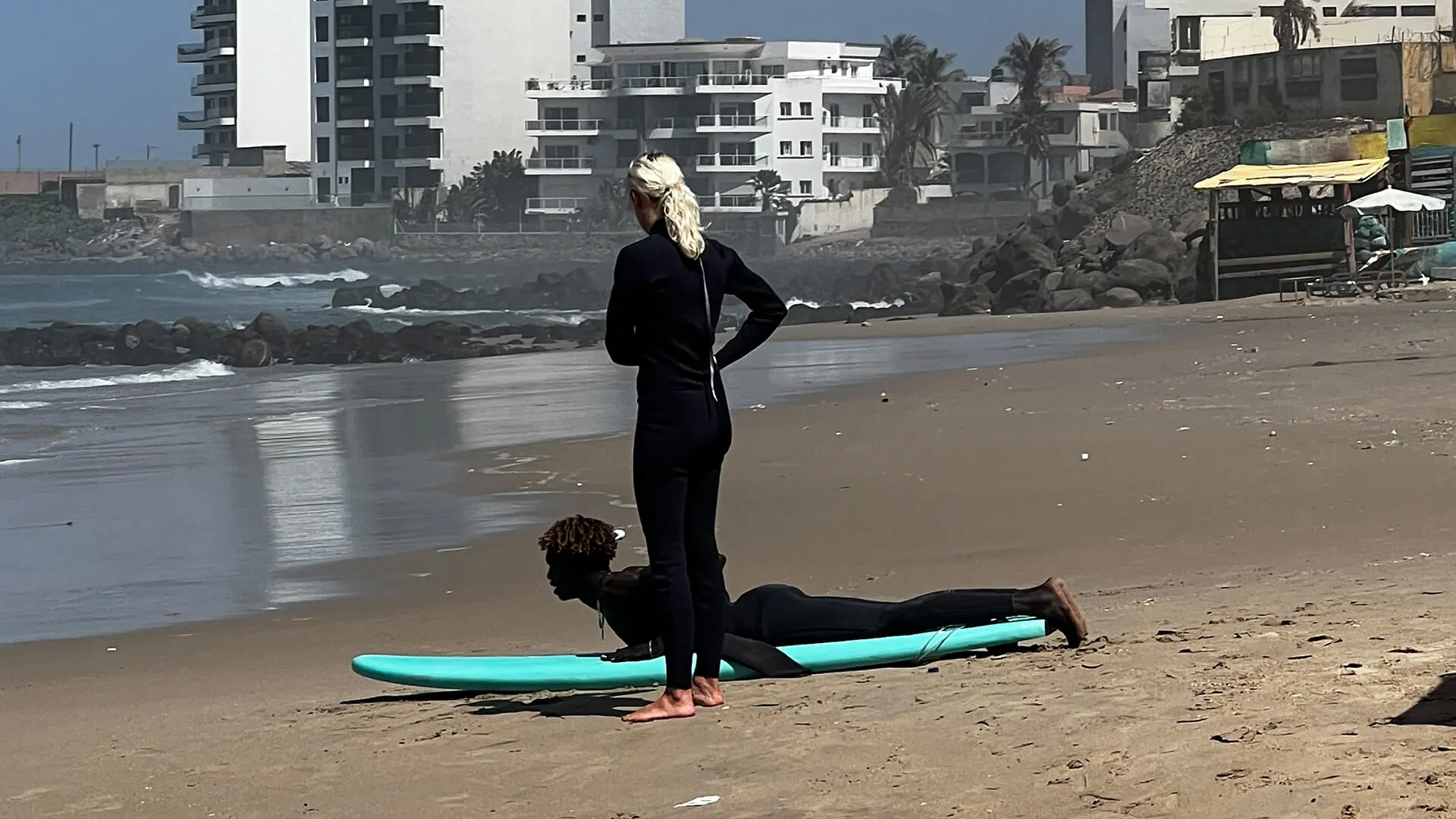 How Surf Coaching Works at Ngor Surfcamp Teranga